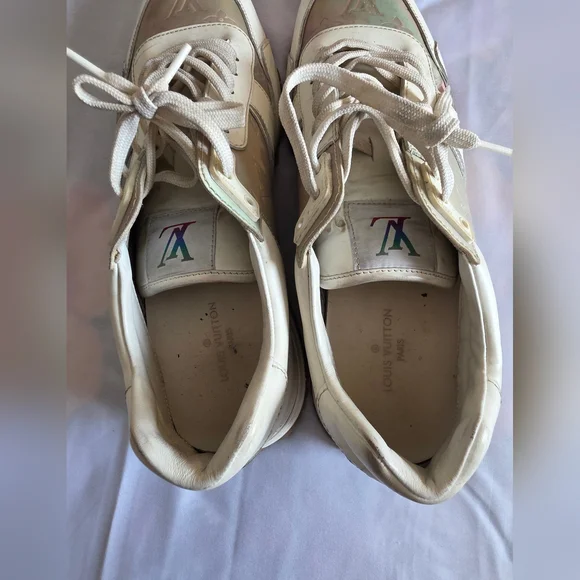 Louis Vuitton Run Away Shoes Iridescent Sneakers